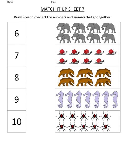 Counting Worksheets for Kindergarten (Free Printables).